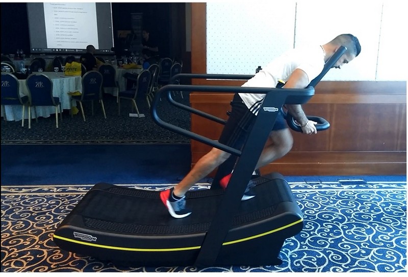 Technogym Launched SKILLMILL For Optimal Athletic Performance Training and OMNIA new iconic product for functional training at Le Royal Hotel Dbayeh on May 20,2016.